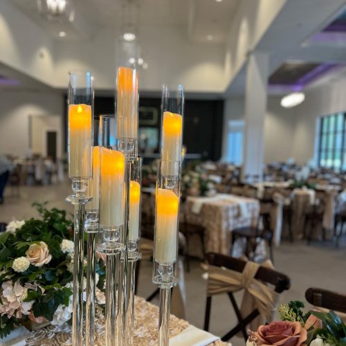 Floating candle centerpiece